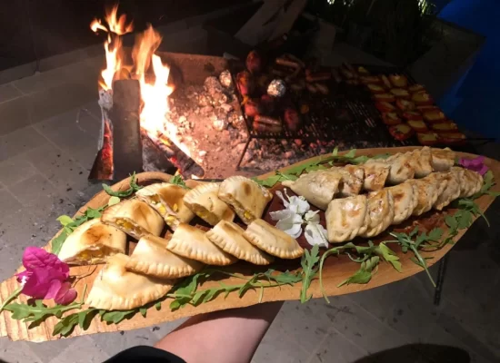 tabla de bocados servicio catering